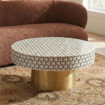 Bone Inlay Table