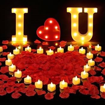 I Love You Candle