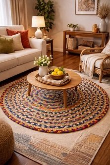 Jute Cotton Carpet