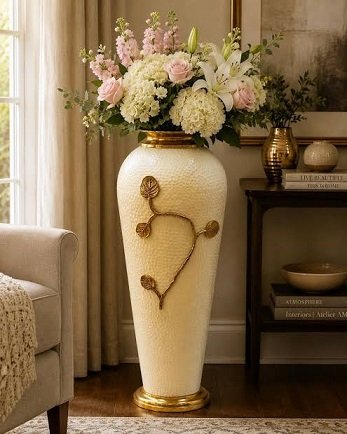 Large Corner Floor Vase