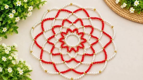 Macrame Moti Rangoli