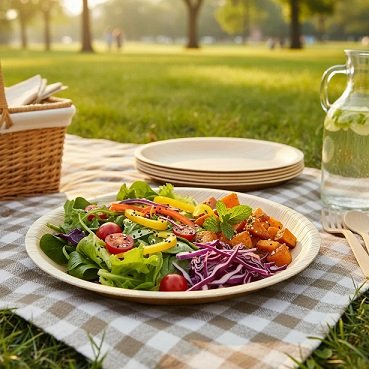 Round Shallow Plates