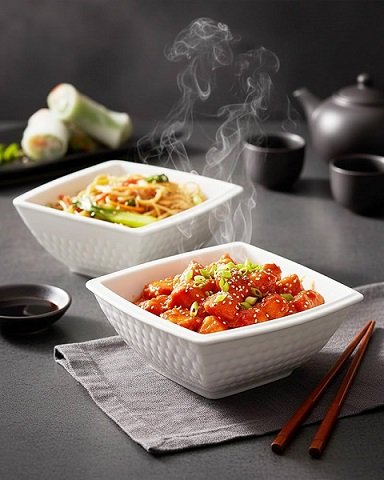 Square Bowls
