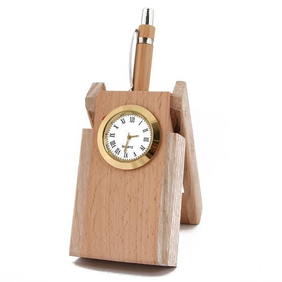 Wooden Handicraft Pen Stand