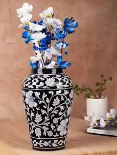 Blue Pottery Vase