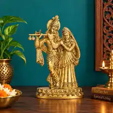 Brass statue