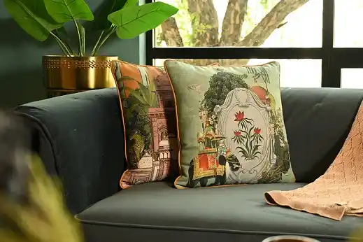 Mughal Range Cushion Cover