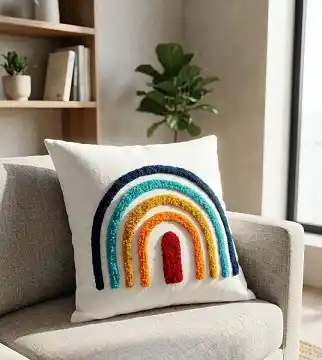 Rainbow Cushion Cover