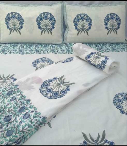 Jaipuri Block Bedsheets