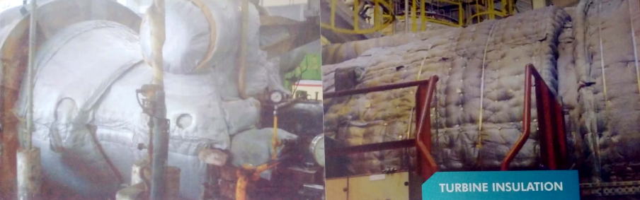Turbine insulation