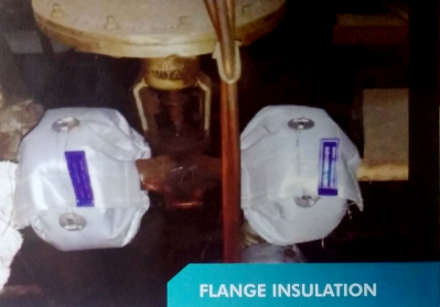 Flange insulation