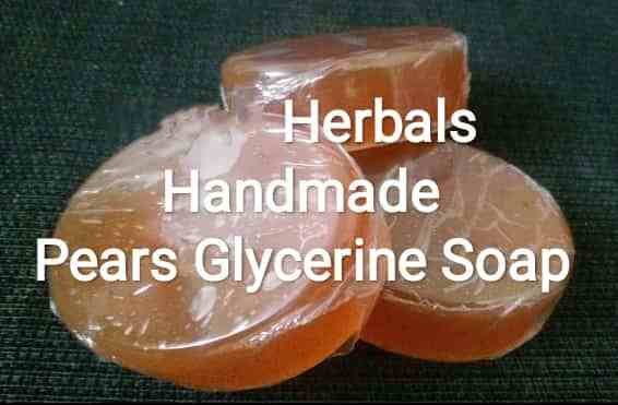 Herbals handmade pears glycerine soap