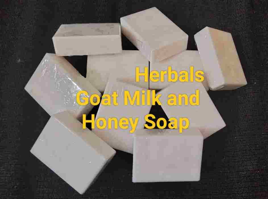 Herbals goat milk and honey soap