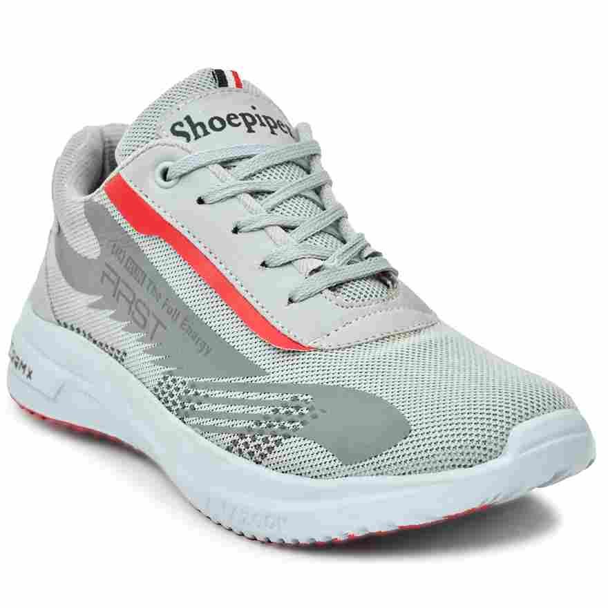 Mens Stylish Grey Sports Shoes 