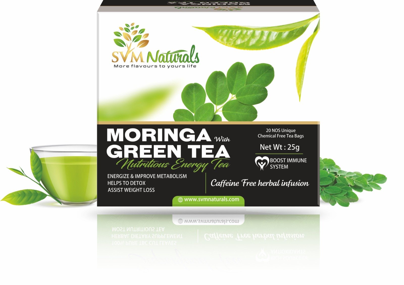 Moringa Green Tea  Exporters from India