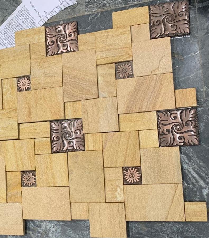 Teak Shot Balst Metal Mix
