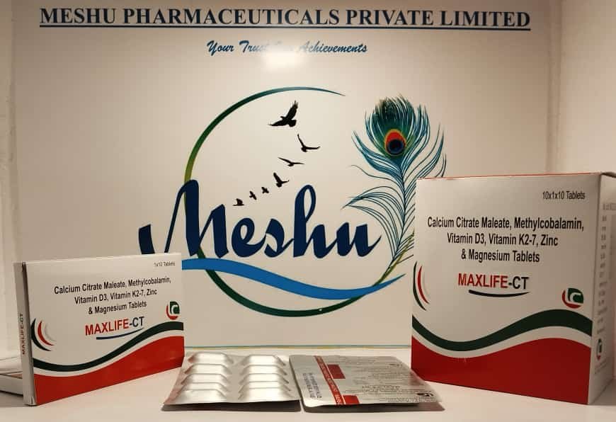 CALCIUM CITRATE MALEATE 1250MG+METHYLCOBALAMIN 1500 MCG+VITAMIN D3 1000IU+VITAMIN K2-7-90MCG+LIGHT MAGNESIUM OXIDE 50MG+ZINC OXIDE 15MG TABLETS