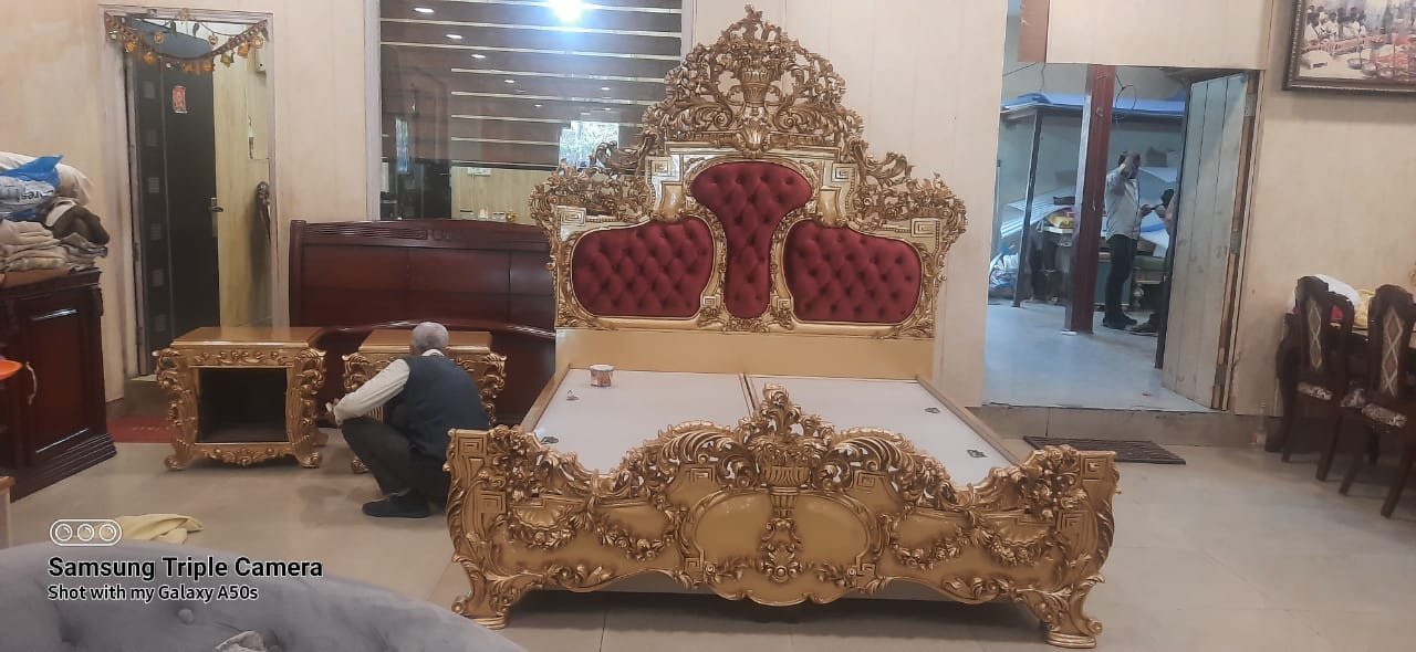 Wooden Bed