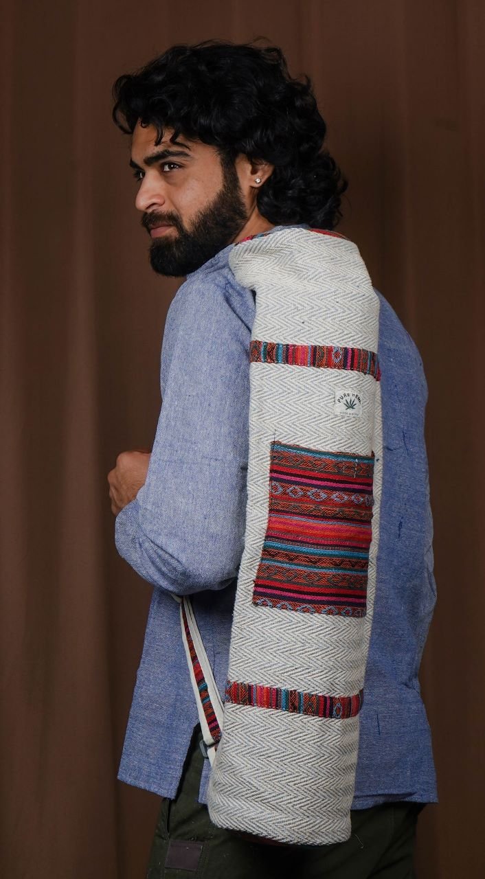 Hemp gym bag