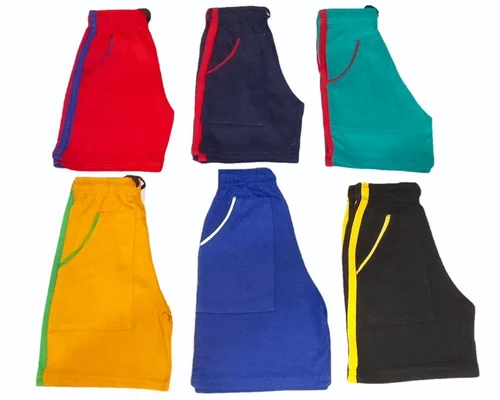 Kids Plain Half Pant
