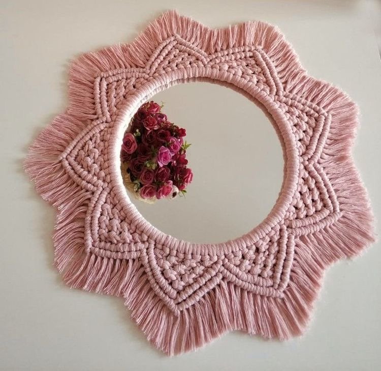 Macrame Mirror