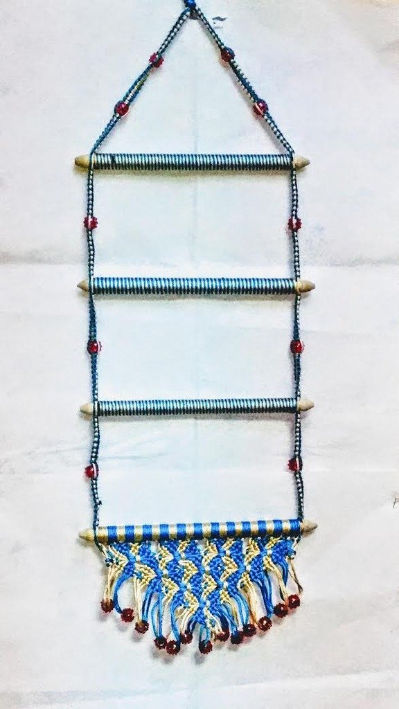 Macrame Bangle Stand