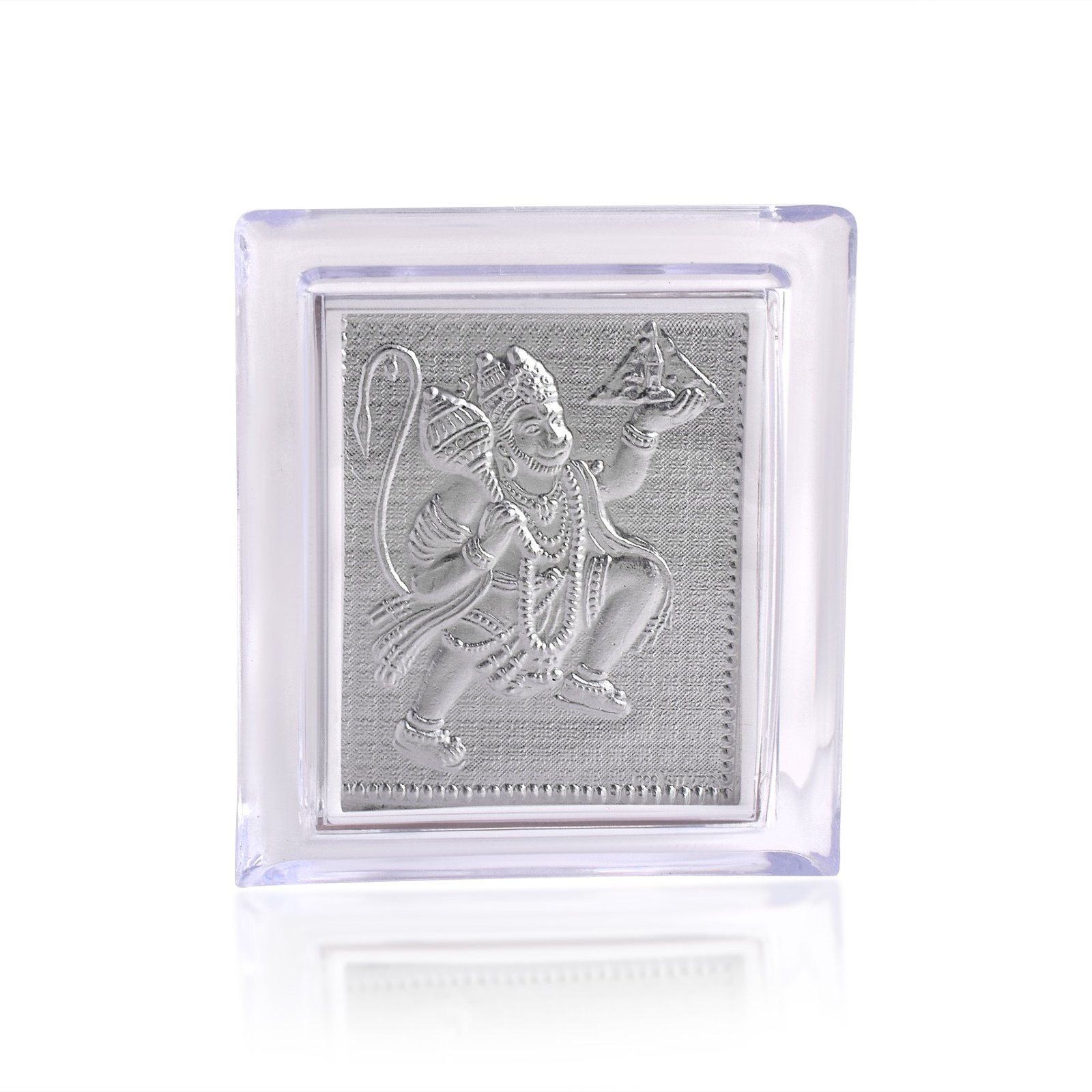 Silver Plated Shree Bajrang Bali Hanuman