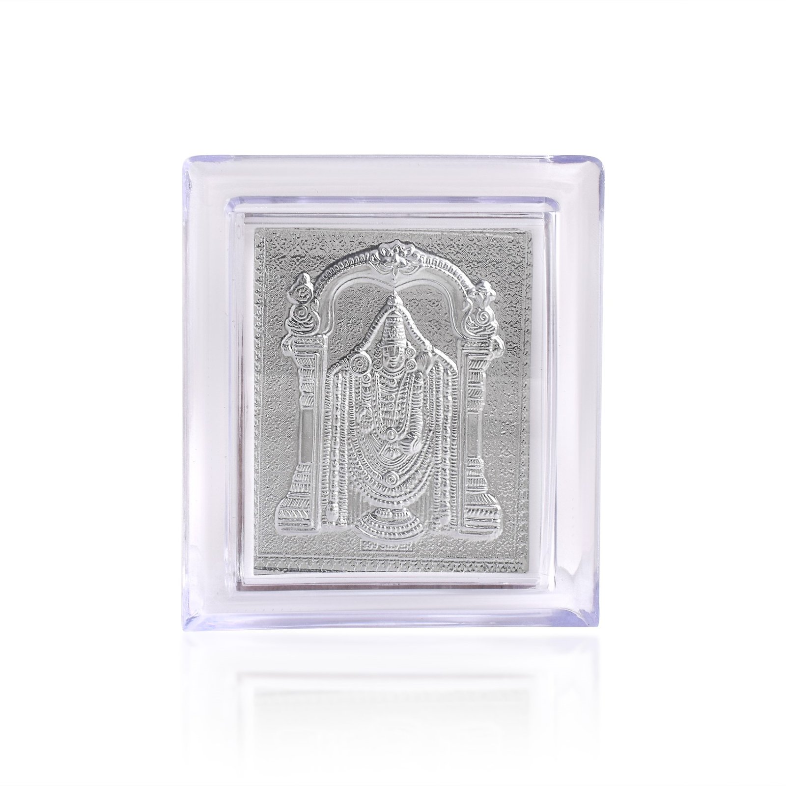 Silver Plated Tirupati Balaji Photo Frame