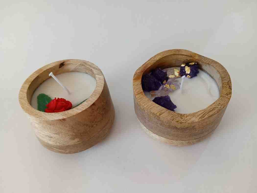 Wood Jar Candle