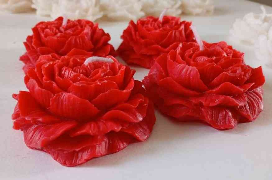 Rose Candles