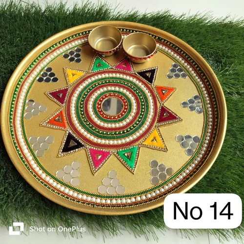 Acrylic Pooja Thali