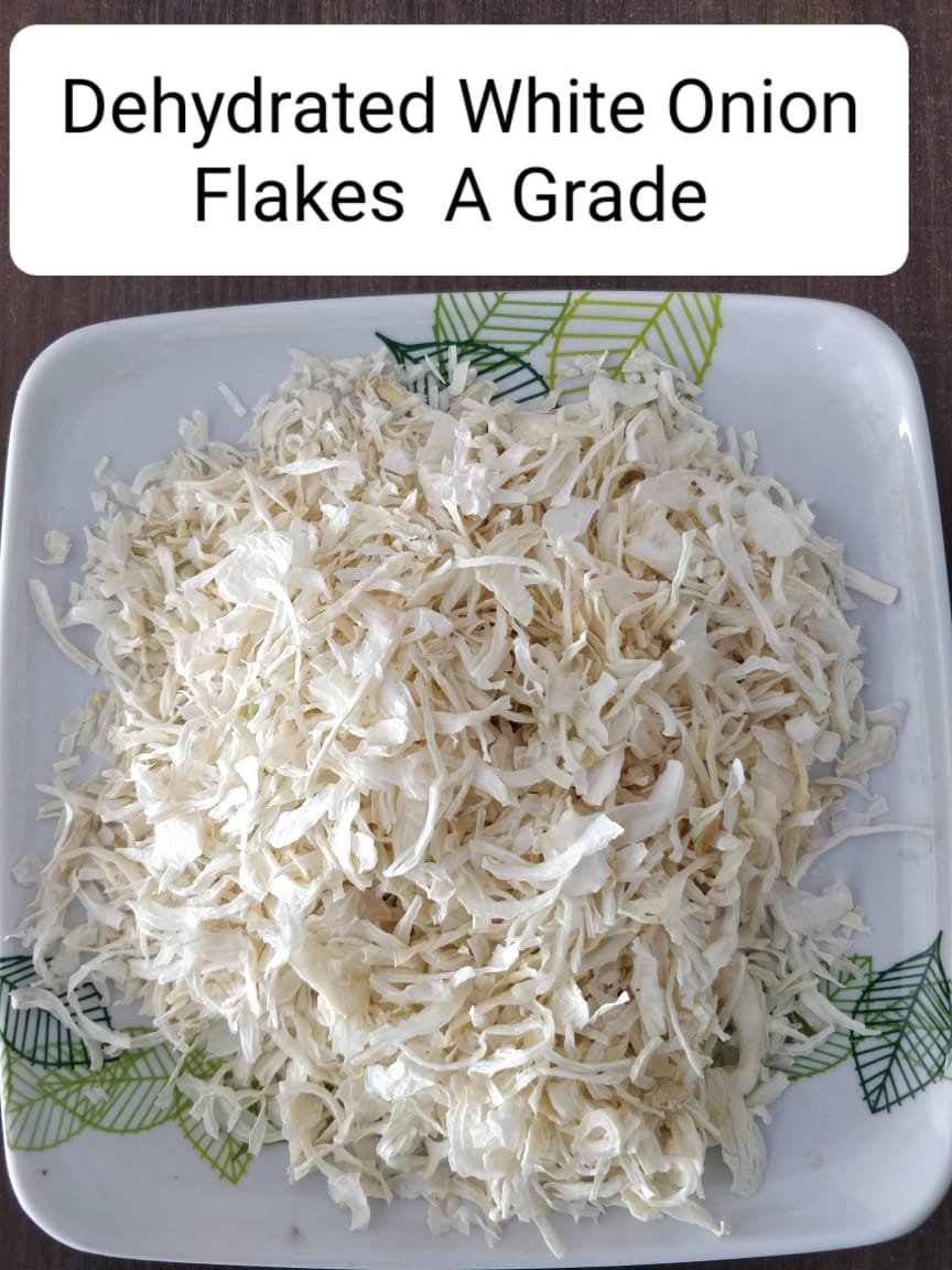 Dehydrated White Onion Flakes