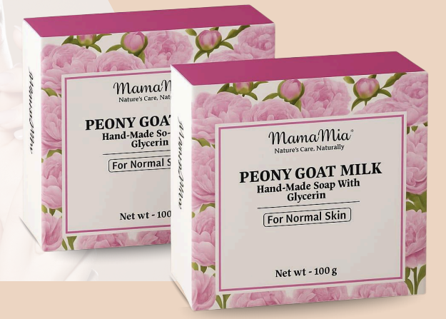 PEONY HANDMADE SOAP WITH GLYCERINE