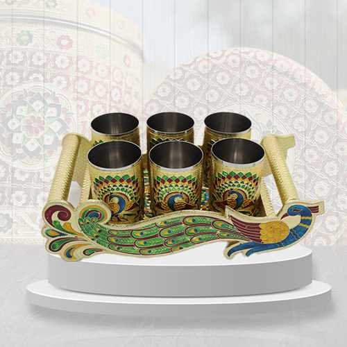 Glass Tray Set