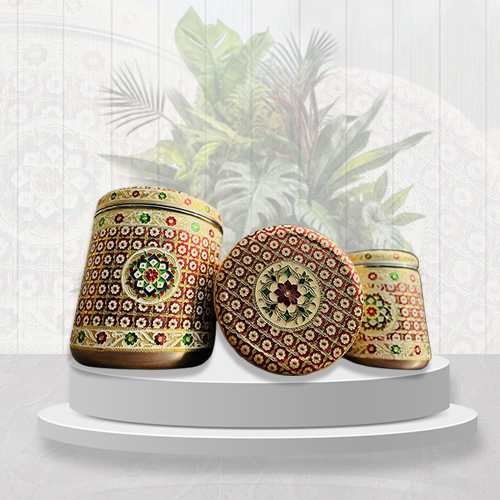 Meenakari Container
