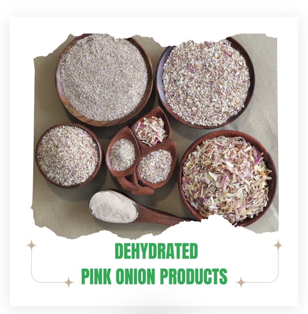 Dehydrated Pink Onion Products