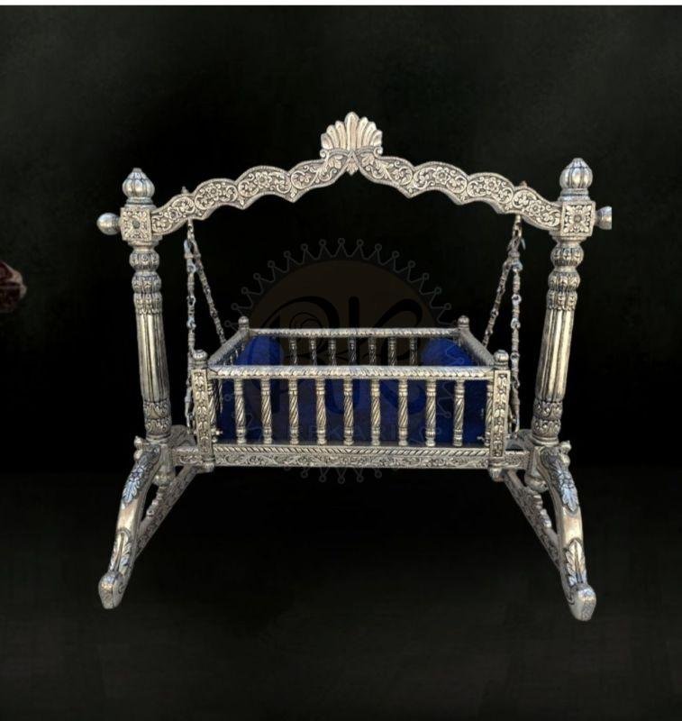 Hanging Chain Ornate Baby Cradle