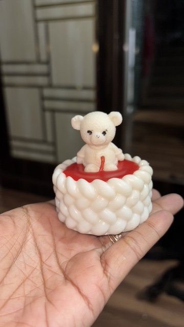 Teddy Bear Candle