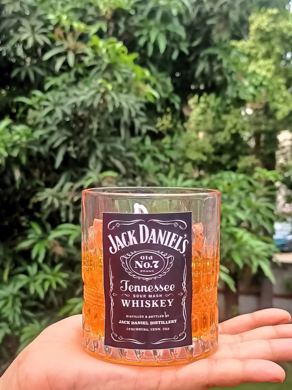 Whisky Candle