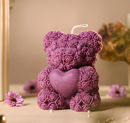 Teddy Candle