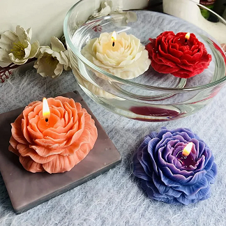 Rose Candle