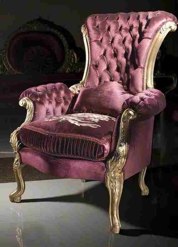 High back chair