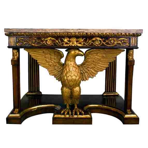 Eagle console table