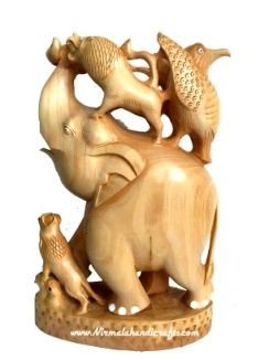 Wooden Elephant