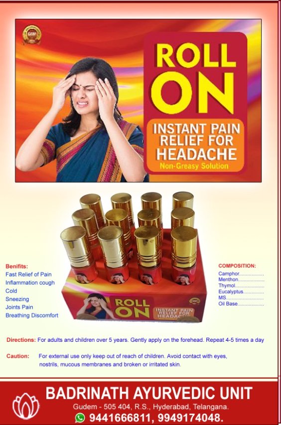  Pain Relief Roll On 