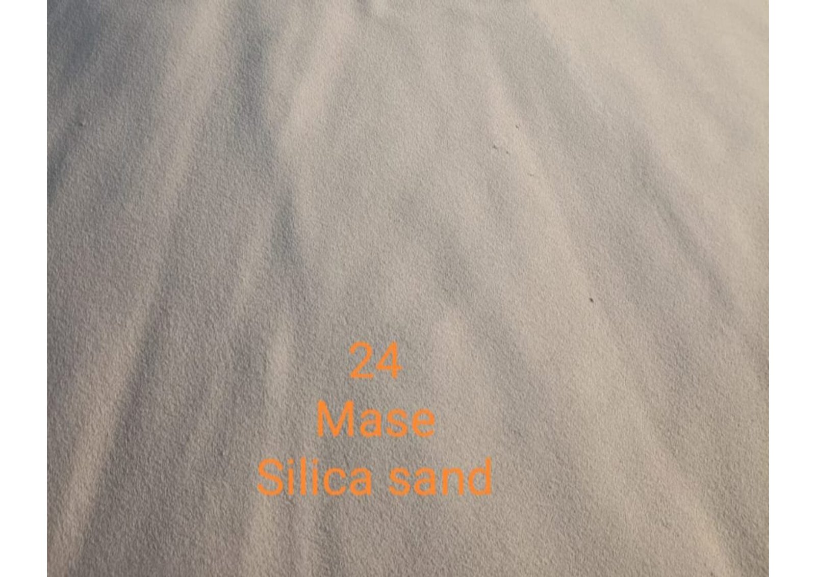 Mase Silica sand