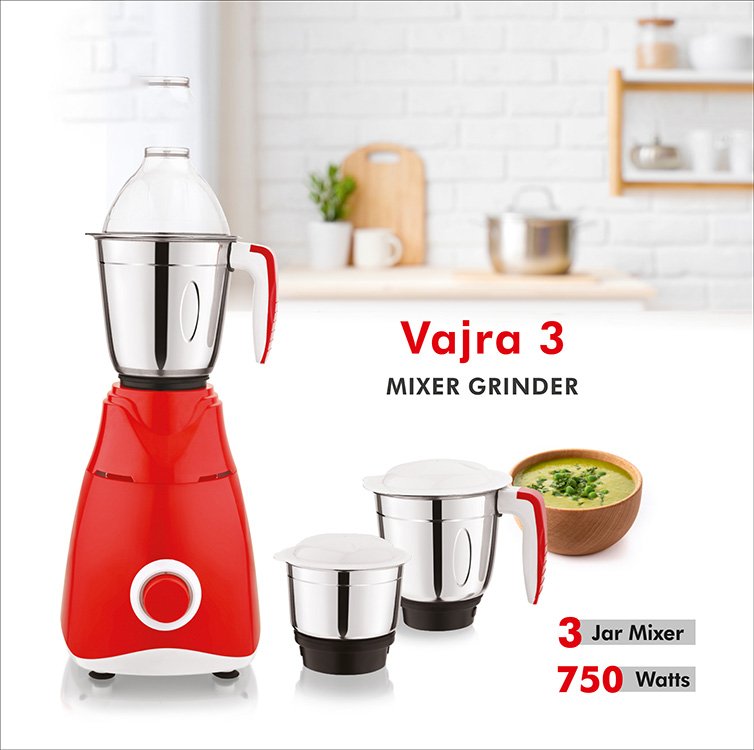 Vajra 3 Mixer Grinder 750 W