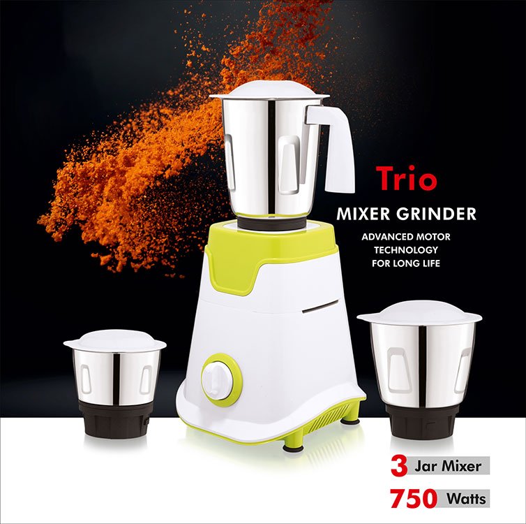Trio Mixer Grinder 750 W