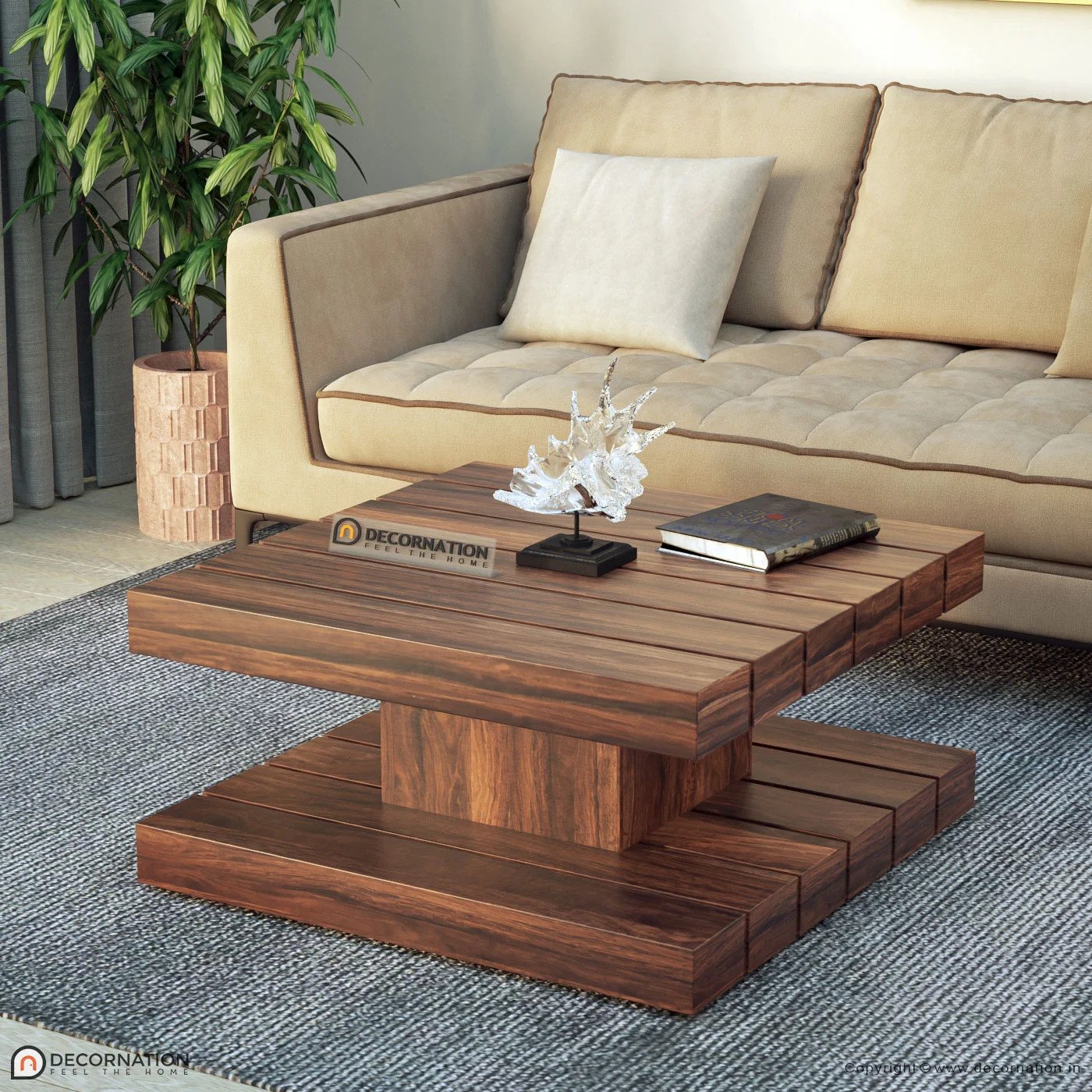 Wooden Center Table