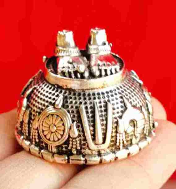 Laxmi Charan paduka_ Shree ram lala charan paduka_ Govind padalu 1.5 inch